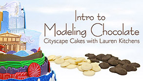 Modeling chocolate decorations class